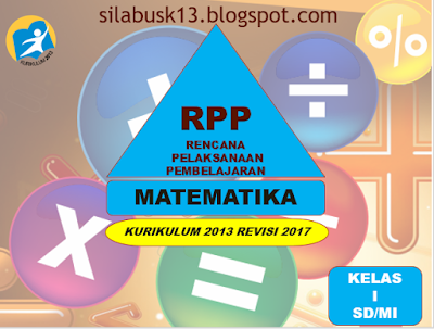  Kompetensi Sikap Spiritual dan Kompetensi Sikap Sosial  RPP Matematika Kelas 1 SD/MI Kurikulum 2013 Revisi 2017