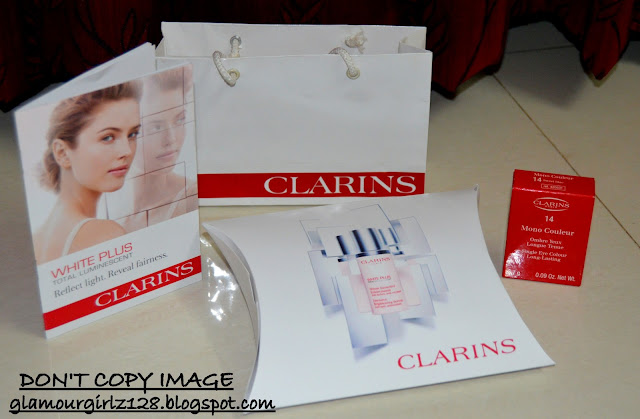 Samples from Clarins