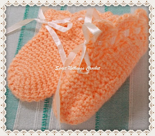 baby crochet shoes