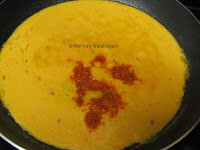 Instructions for Mattar Paneer Recipe