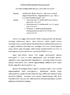 DSE PROCEEDINGS-பள்ளிக்கல்வி-நிர்வாக சீரமைப்பு - புதியமாவட்டக்கல்வி அலுவலகங்கள் செயல்பட அனுமதிவழங்கப்பட்டது - தொடர் நடவடிக்கை மேற்கொள்ளுதல் -பள்ளிக்கல்வி கல்வி இயக்குநரின் செயல்முறைகள்