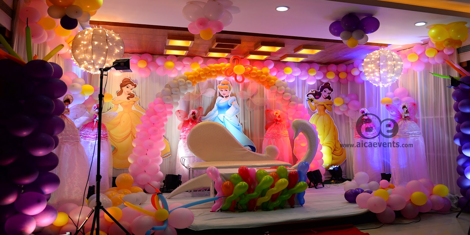 Aicaevents India  Barbie theme decorations  by AICA events