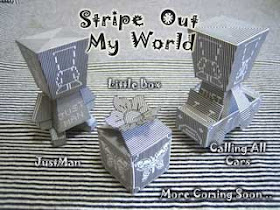 JustMan Stripe Paper Toy