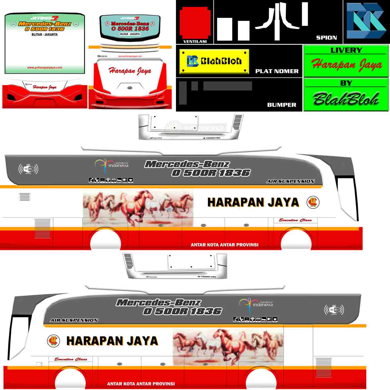 skin bussid harapan jaya