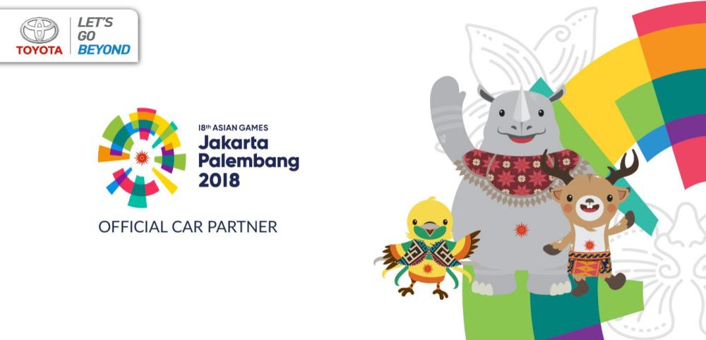 Toyota Menjadi Kendaraan Resmi di Asian Games 2018