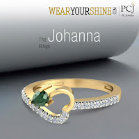  Johanna Diamond Gemstone Ring