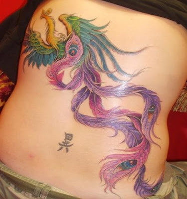 Phoenix Bird Tattoo 14