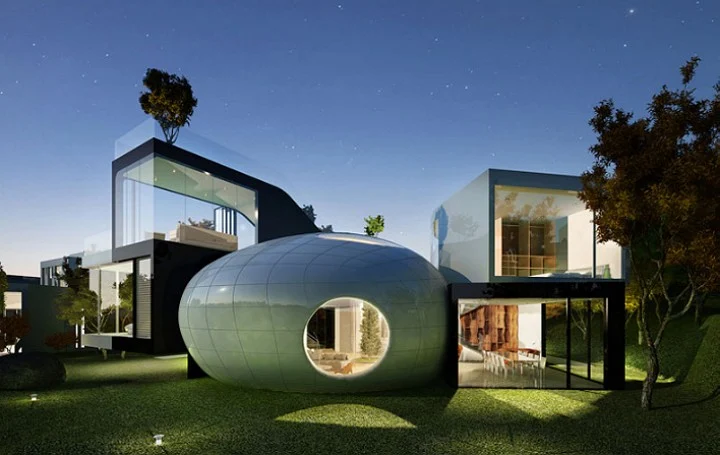 Hybrid house