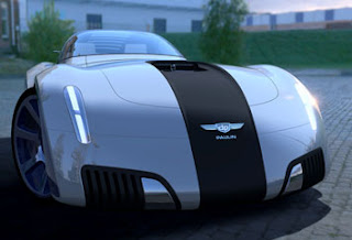 Paulin VR concept car futuristic for future