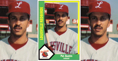 Pat Austin 1990 Louisville Redbirds card