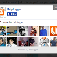 Facebook Popup Like Box Widget For Blogger