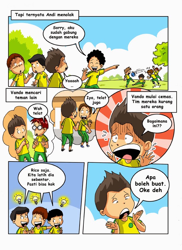  Gambar  15 Komik  Strip Khas Ramadan Bikin Kamu Lupa Puasa 5 