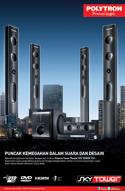 Polytron Home Theater SKY TOWER 922L