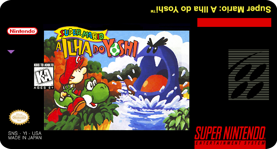 Super nintendo completo com mario world Pt-br