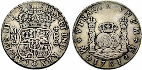 Moneda Real de a 8 del siglo XVIII