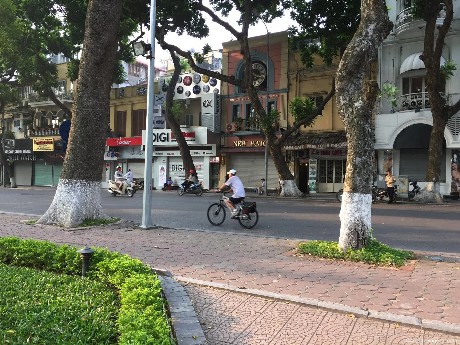 ベトナムのサイクリング風景　Vietnam-cycling