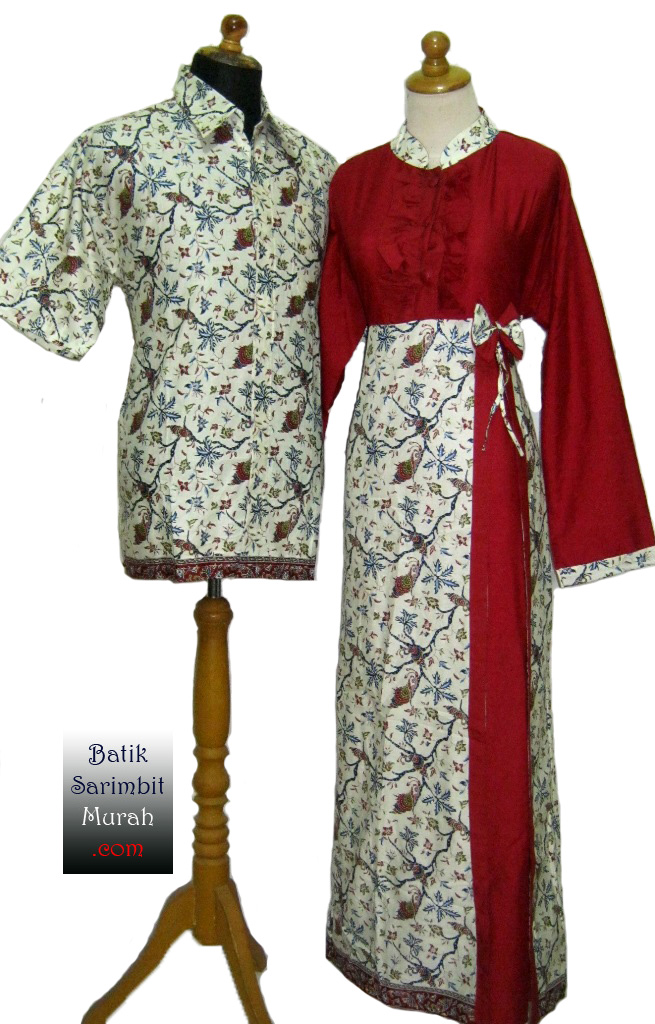  Gamis  Batik  Moderen Lebih baik Berbagi