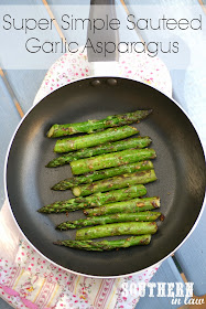 Easy Sauteed Garlic Asparagus Recipe - Healthy Side Dish 