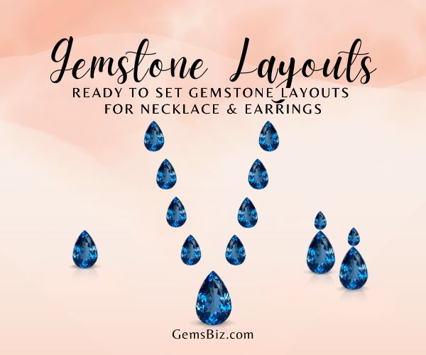 Buy Ready to Set Gemstone Layouts for Jewelry
