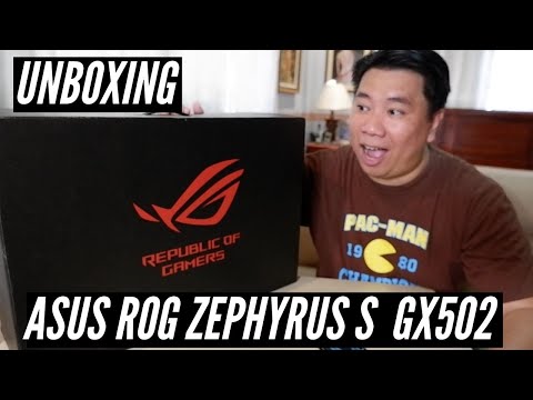 VIDEO: ASUS ROG ZEPHYRUS S GX502 - UNBOXING AND FIRST IMPRESSION