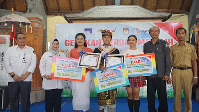 Warga Binaan Lapas Singaraja Raih Juara II Lomba Yel-Yel Pemilu