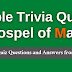 Bible Quiz from Mark in Malayalam