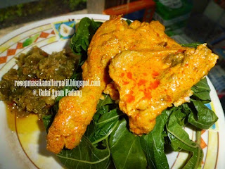 Resep Gulai Ayam Bumbu Padang Asli Enak