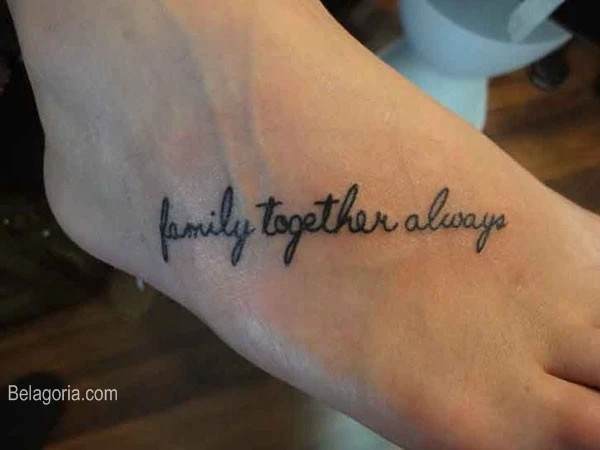 Tatuajes que signifiquen familia unida