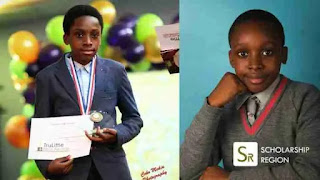 12 year old British Nigerian kid becomes a scholar after discovering new formula in mathematics