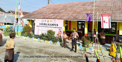 Upacara Penutupan Kegiatan Pramuka Gugus Kampungsawah 2022