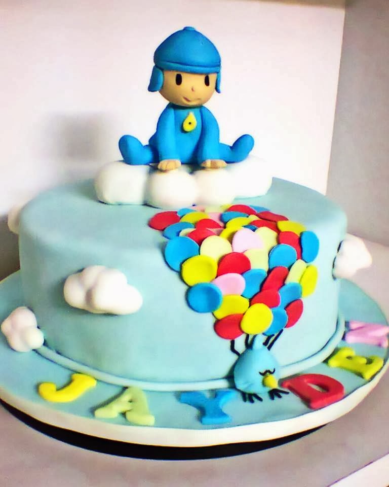 Just Desserts by Zar: Pocoyo & the Little Cloud Cake.