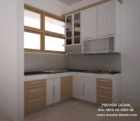 jasa gambar murah kitchen set berkualitas