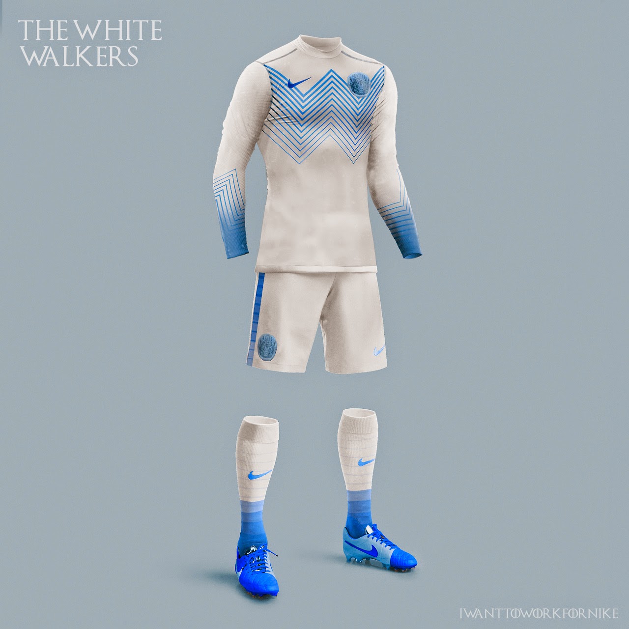 I WANT TO WORK FOR NIKE - Game Of Thrones House Themed World Cup Kits