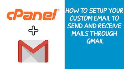how to setup your custom email to send and receive email through gmail