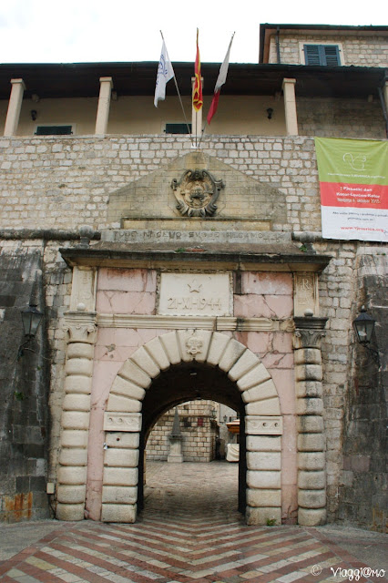 La porta del Mare di Kotor è una delle tre rimaste