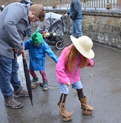 A Bus Trip to the Horses at War Event at Beamish - village school traditional playground games