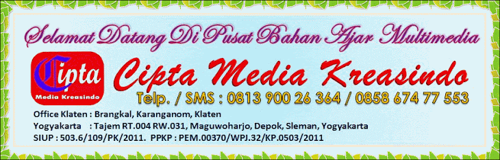 PUSAT CD ANIMASI INTERAKTIF SD SMP SMA | PUSAT MEDIA PEMBELAJARAN | PUSAT BAHAN AJAR MULTIMEDIA