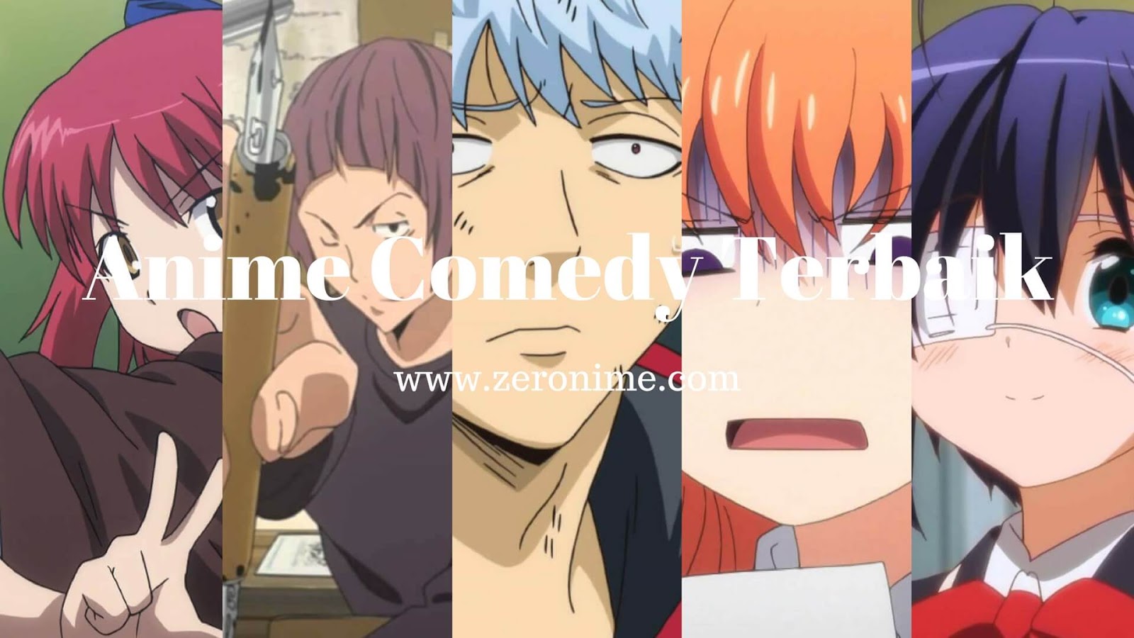 30 Anime Comedy Terbaik Paling Lucu