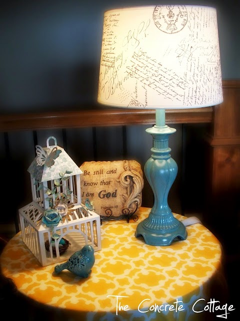 http://www.theconcretecottage.com/2012/08/diy-french-script-lamp-shade.html