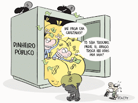 Resultado de imagem para milhões gastos com copa e olímpiadas e o povo sofrendo charge