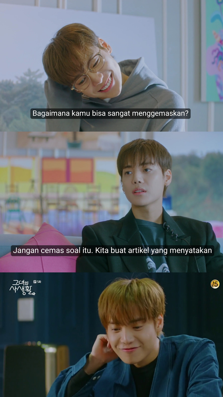 kesan pertama nonton drama korea her private life (2019)