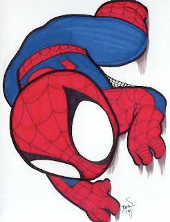 Spiderman Chibi Draws.