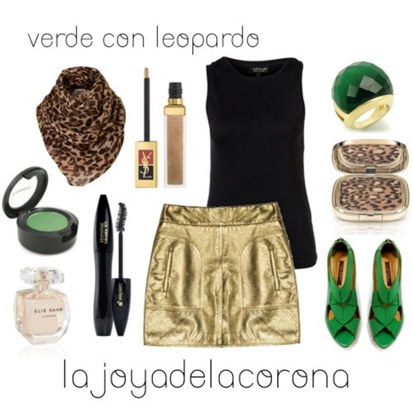 verde y leopardo