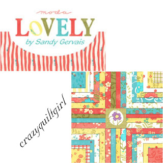 Moda LOVLEY Quilt Fabric by Sandy Gervais