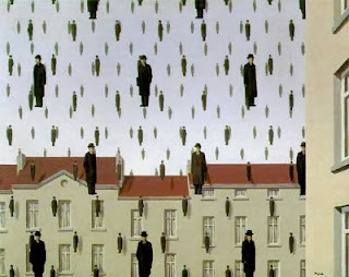 "Golconda" de René Magritte