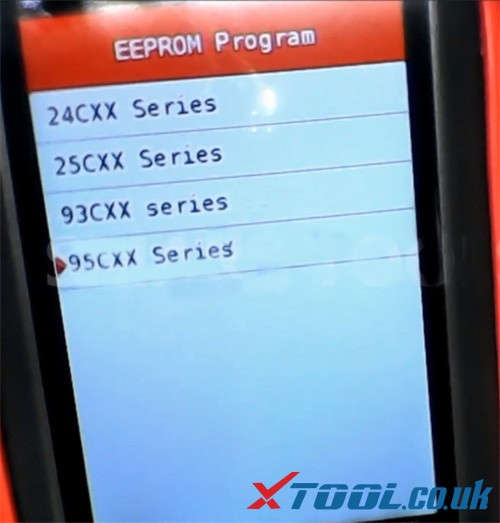 X100 Pro2 and EEPROM Adapter 08