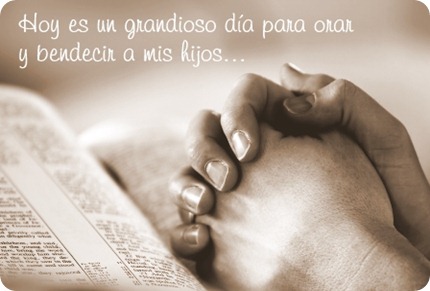 Orar y bendecir a los hijos