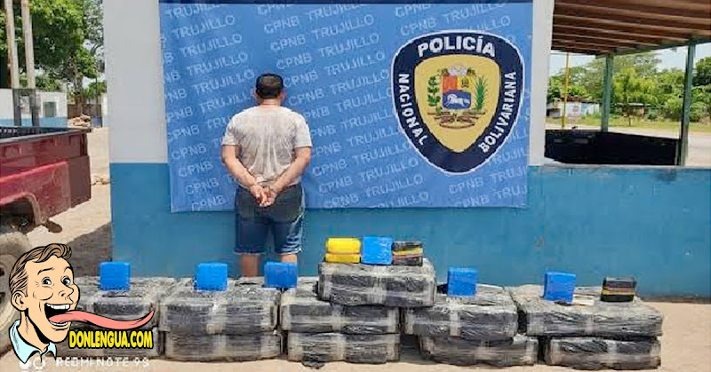 Detenido con 360 kilos de drogas en su camioneta en Trujillo