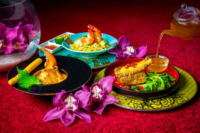 Hua Ting Master Chef Lap Fai has curated an exquisite locally-inspired menu like the Three Treasures