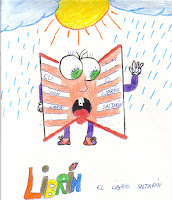 Librín, a mascota da biblioteca